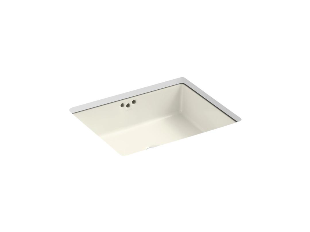 Kathryn 19-3/4'' x 15-5/8'' x 6-1/4'' Undermount bathroom sink with glazed underside by Kohler