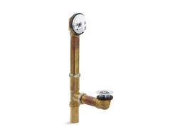 SwiftfloE Adjustable drain, 20-gauge brass, for 18-1/2'' to 20-1/2'' baths - image 1