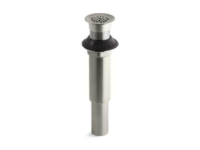 Kohler Decorative grid drain without overflow - Vibrant Brushed Nickel