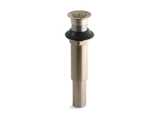 Kohler Decorative grid drain without overflow - Vibrant Brushed Bronze