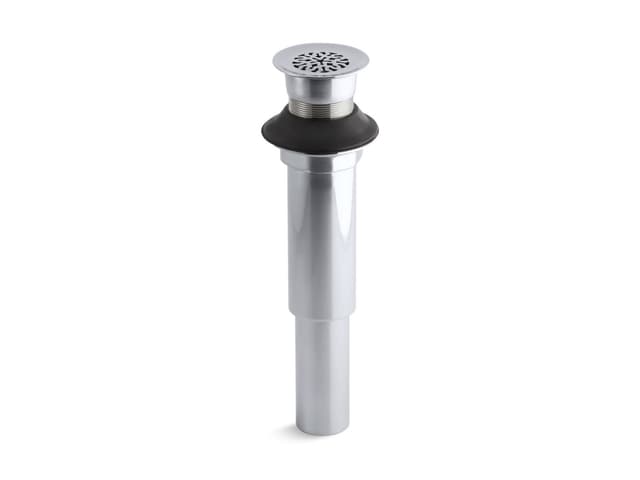 Kohler Decorative grid drain without overflow - Polished Chrome
