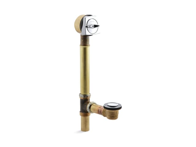 Kohler sok Drain for overflowing bath - Polished Chrome