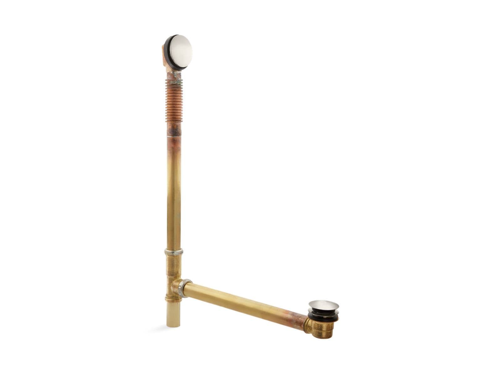 Kohler | Clearflo | Bathtub Drain - Vibrant Brushed Nickel by Kohler