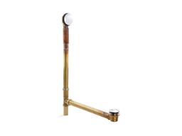 Clearflo Brass toe tap bath drain - image 1