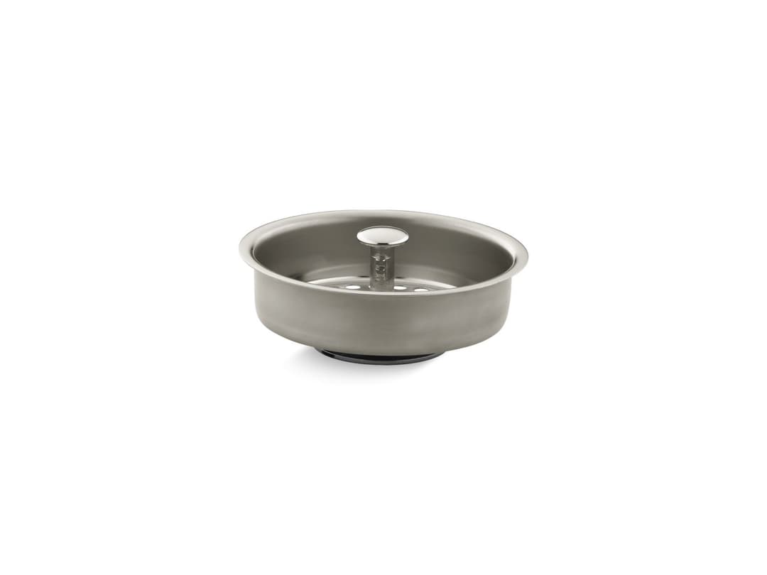 Kohler | Duostrainer | Kitchen Sink Basket Strainer - Vibrant Polished Nickel by Kohler