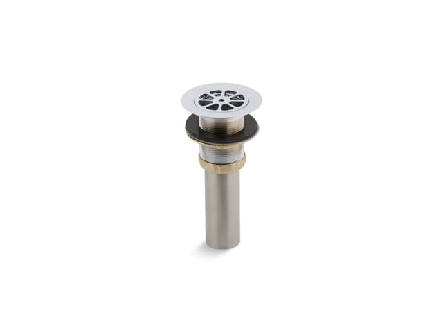 Kohler Sink strainer with 1-1/2'' tailpiece - Polished Chrome