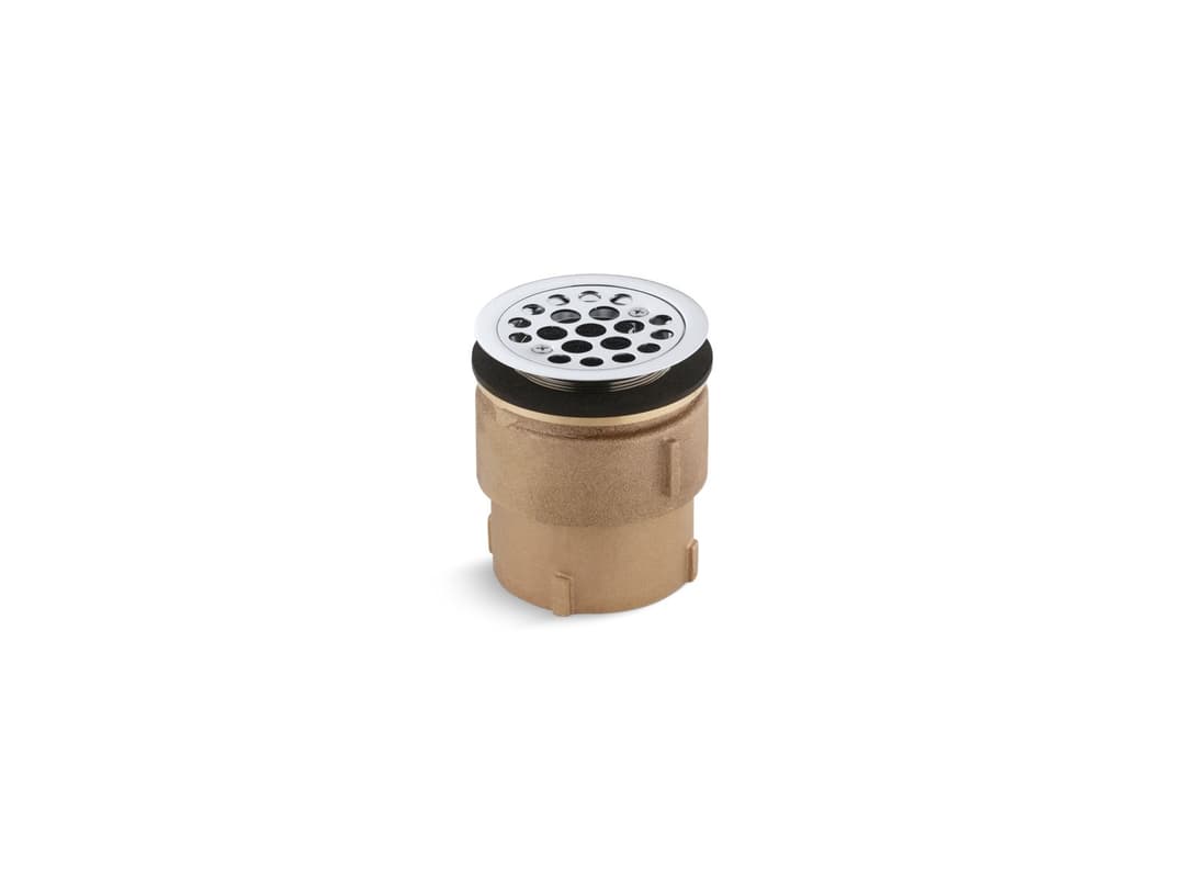 Kohler Service sink strainer for 2'' caulk connection - Polished Chrome by Kohler