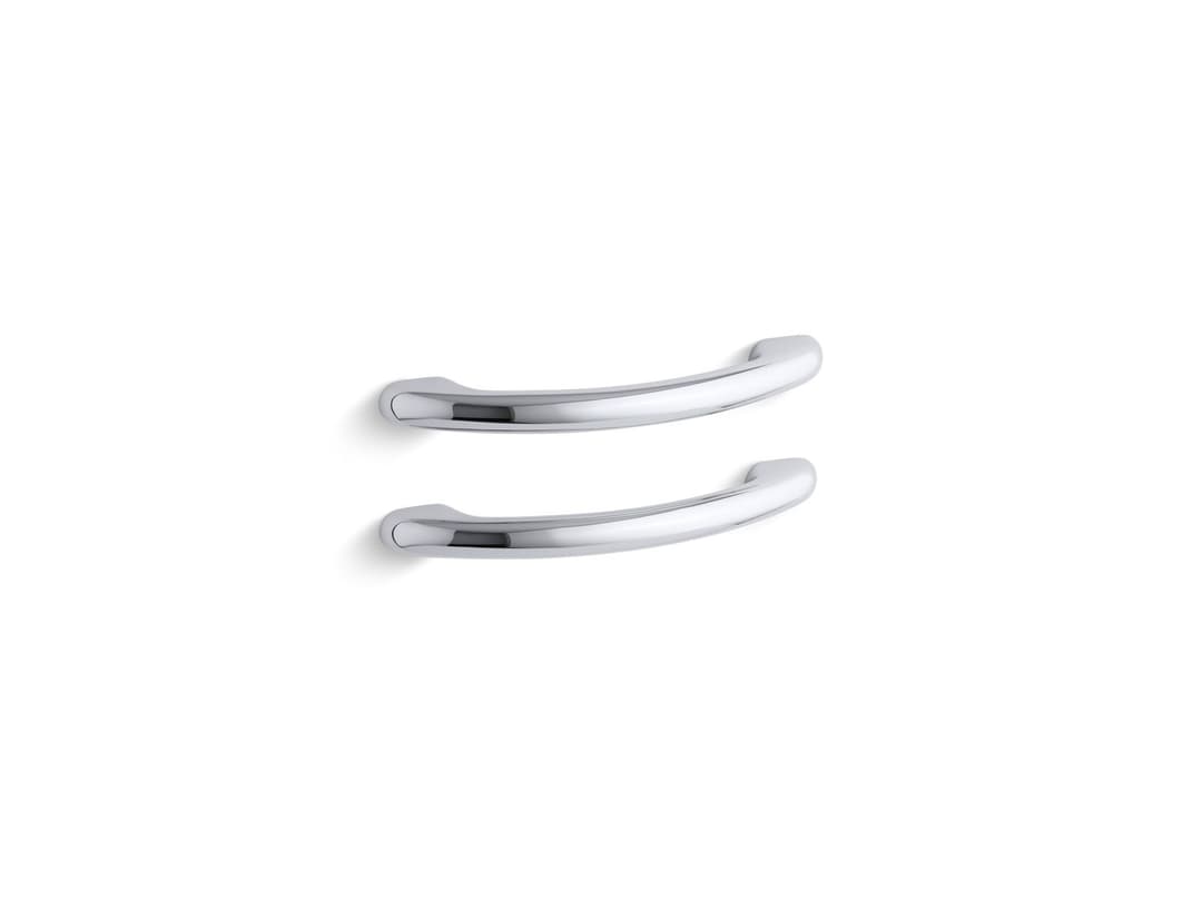 Kohler Grab bars for whirlpool baths with Spa/Massage package - Polished Chrome by Kohler