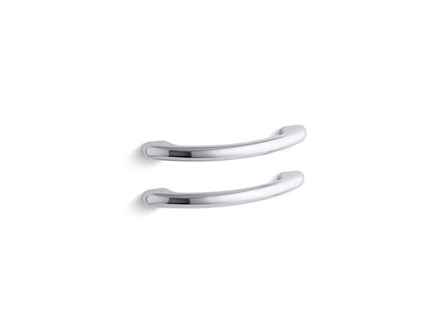 Kohler Grab bars for whirlpool baths with Spa/Massage package - Polished Chrome