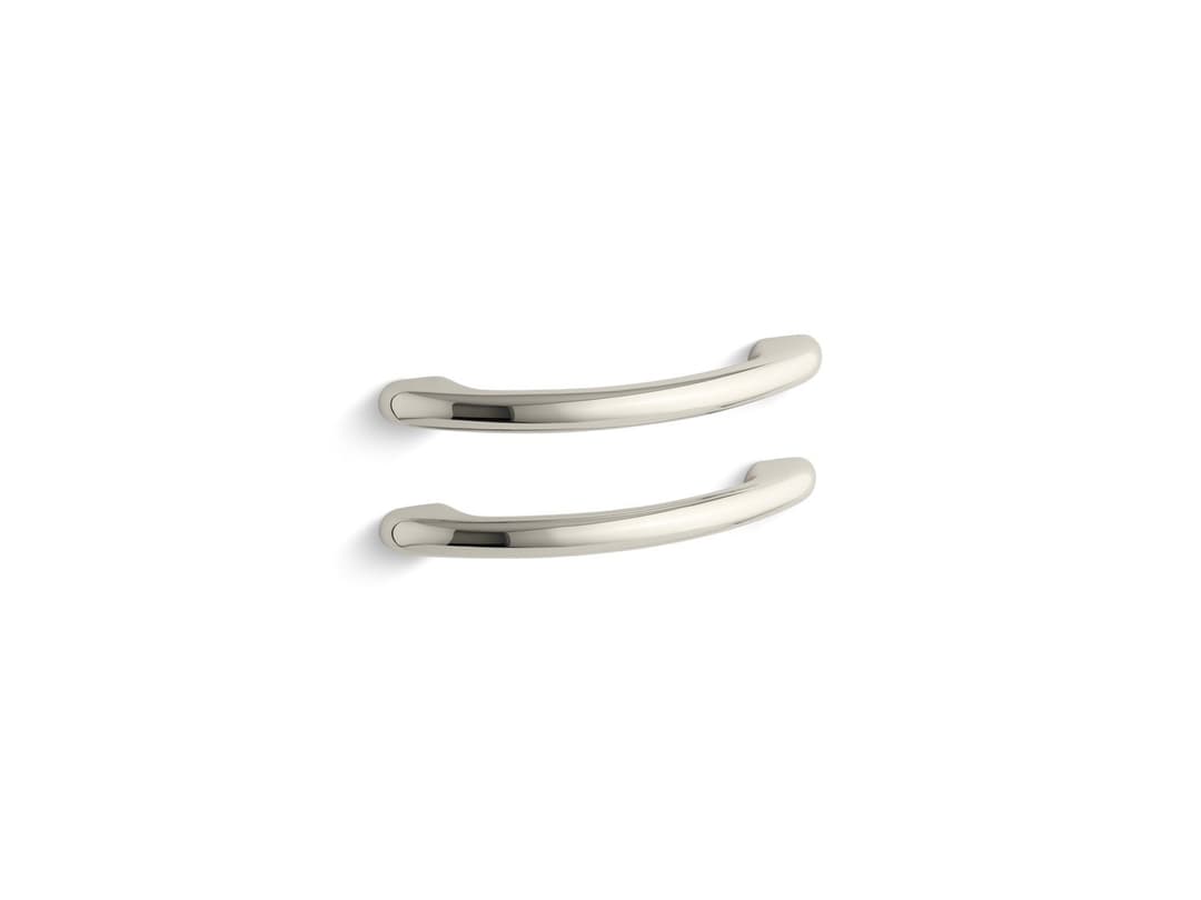 Kohler Grab bars for whirlpool baths with Spa/Massage package - Vibrant Polished Nickel by Kohler