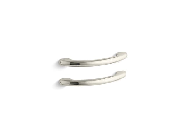 Kohler Grab bars for whirlpool baths with Spa/Massage package - Vibrant Polished Nickel