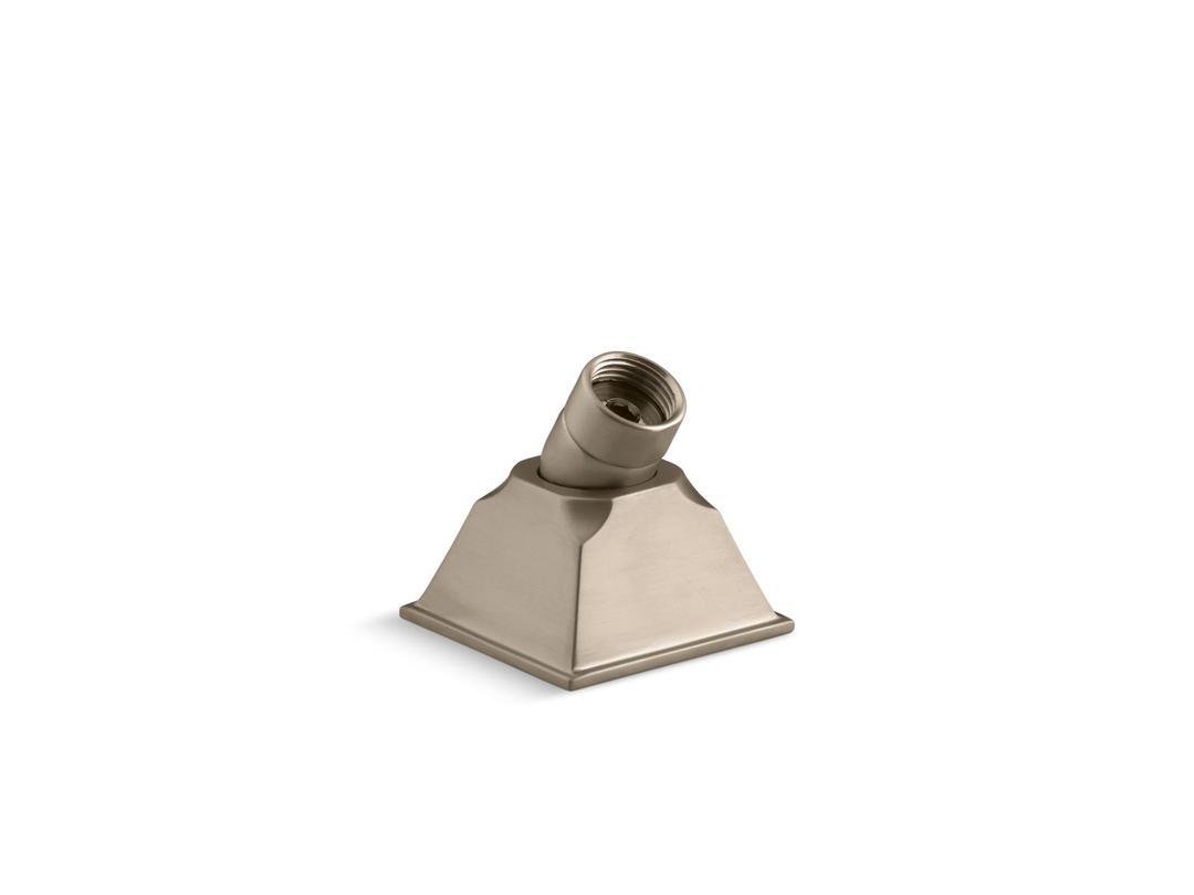 Kohler Memoirs Deck-mount handshower holder with hoses - Vibrant Brushed Bronze by Kohler