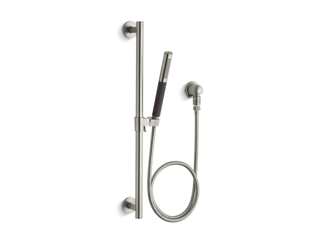 Kohler 25'' multifunction handshower kit, 2.5 gpm - Vibrant Brushed Nickel by Kohler