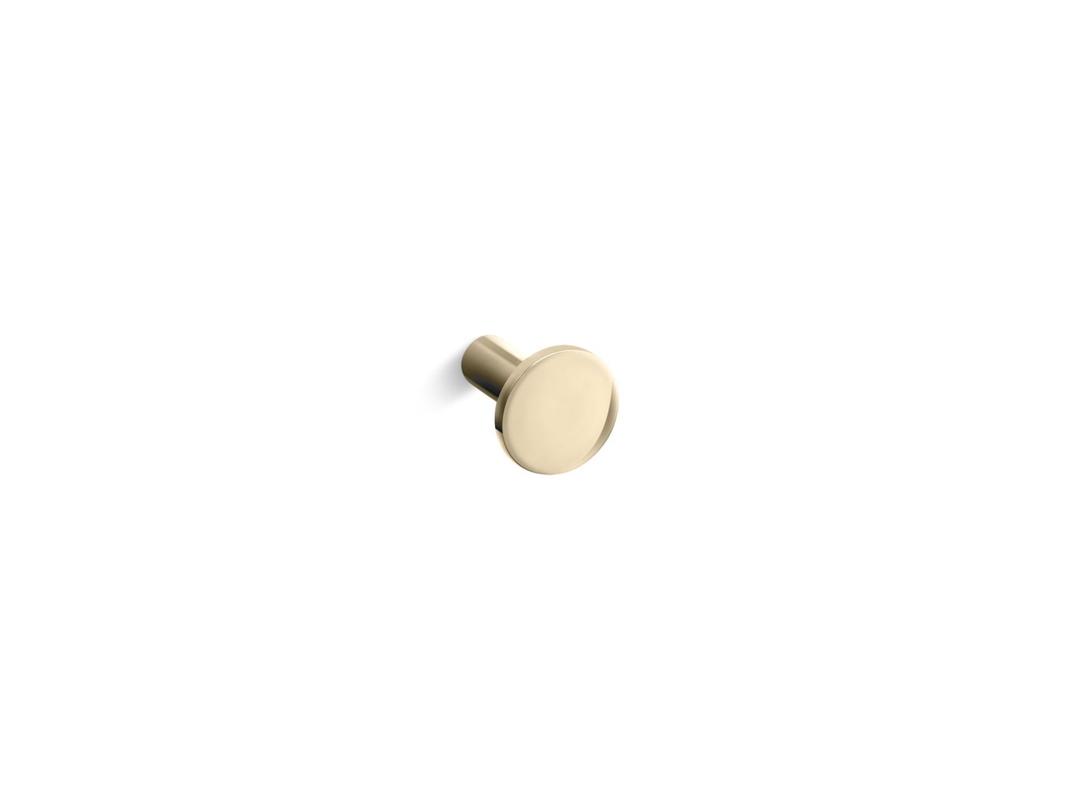 Kohler Purist Cabinet knob - Vibrant French Gold by Kohler