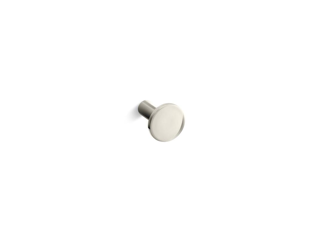 Kohler Purist Cabinet knob - Vibrant Polished Nickel by Kohler