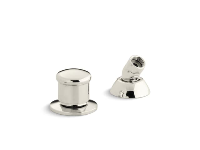 Kohler Two-way diverter valve and handshower hose guide - Vibrant Polished Nickel