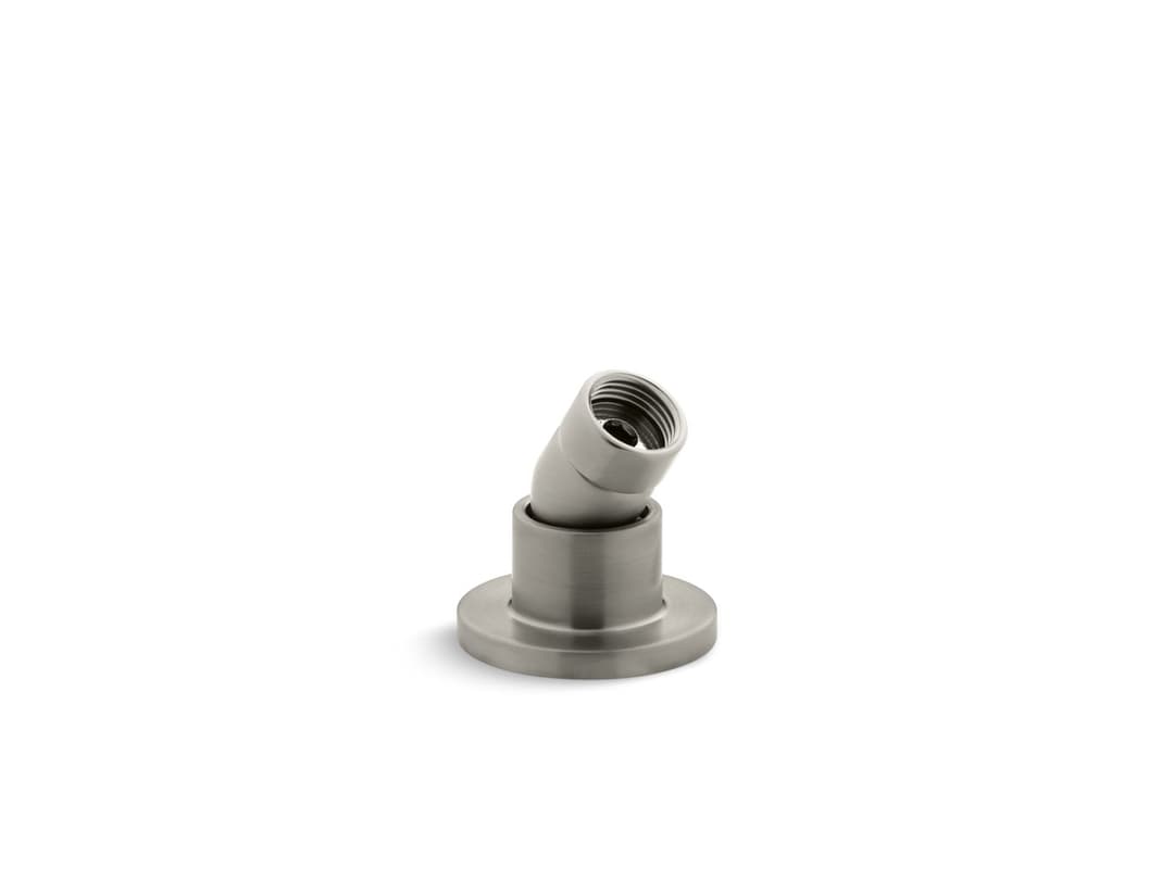 Kohler Stillness Deck-mount handshower holder with hoses - Vibrant Brushed Nickel by Kohler