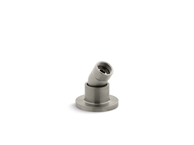 Kohler Stillness Deck-mount handshower holder with hoses - Vibrant Brushed Nickel