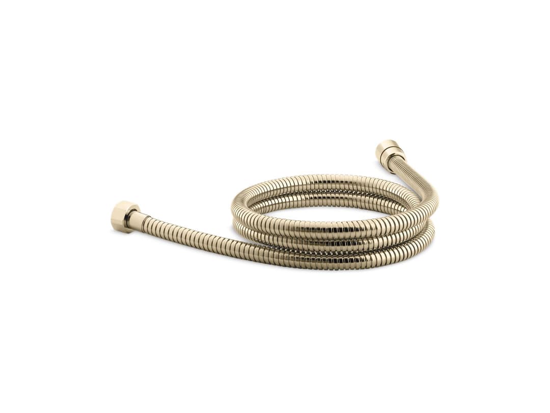 Kohler MasterShower 60'' metal shower hose - Vibrant French Gold by Kohler