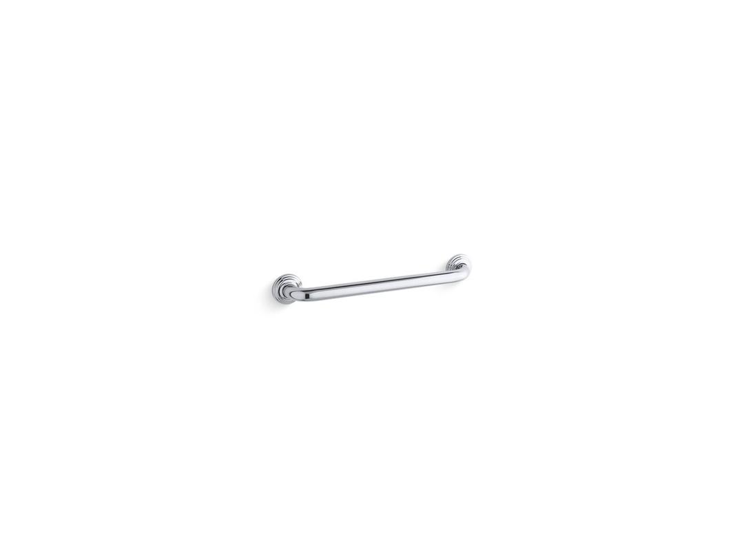 Kohler Traditional 18'' grab bar - Polished Stainless by Kohler