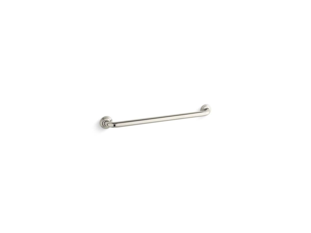 Kohler Traditional 24'' grab bar - Vibrant Polished Nickel by Kohler