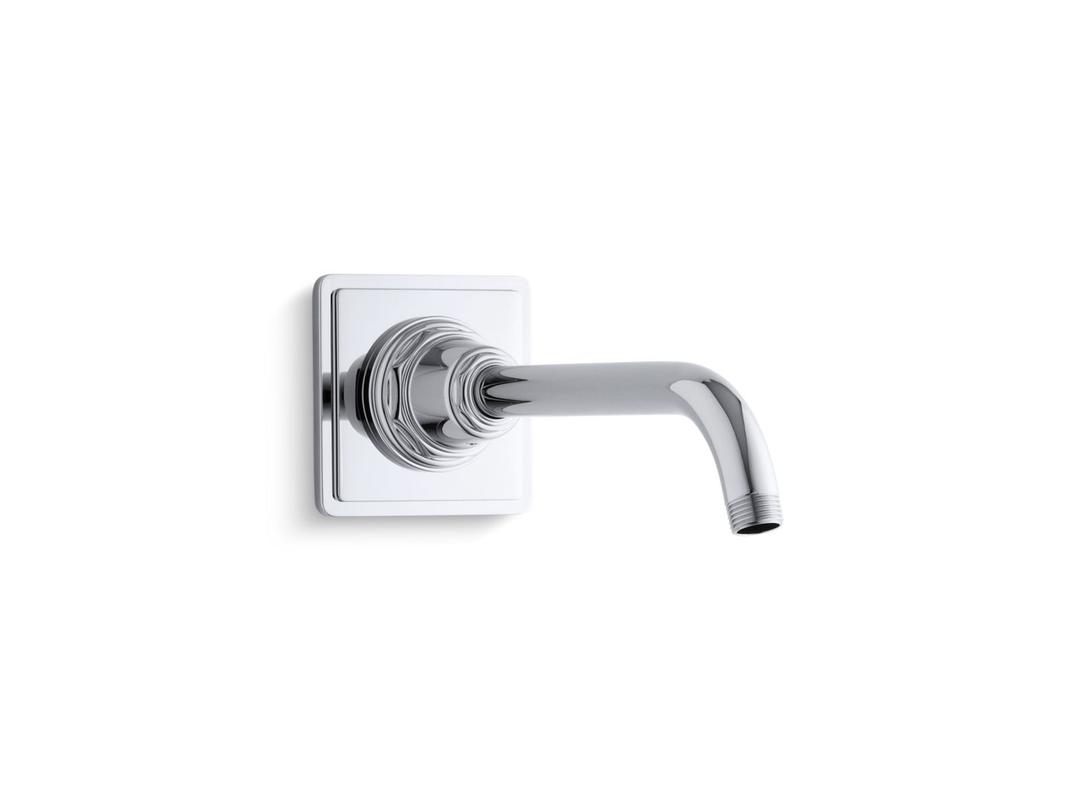 Kohler Pinstripe Shower arm and flange - Polished Chrome by Kohler