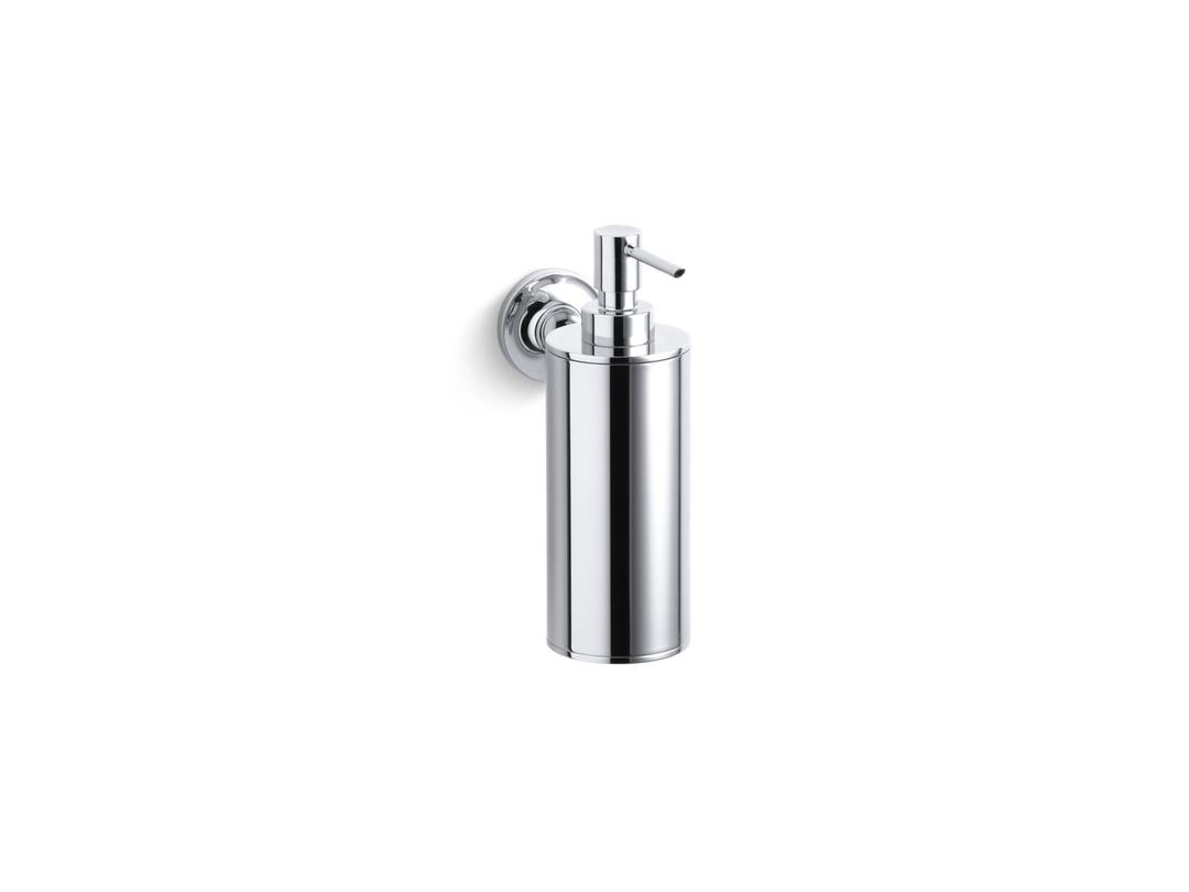 Kohler Purist Wall-mount soap/lotion dispenser - Polished Chrome by Kohler