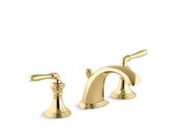 Kohler | Devonshire | Widespread Bathroom Sink Faucet - Vibrant Polished Brass - image 1