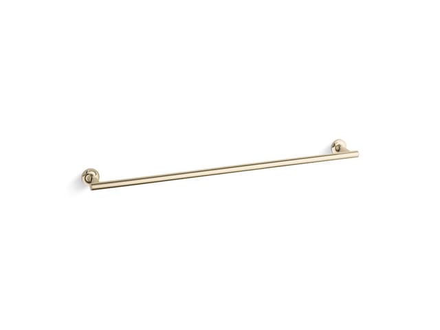 Kohler Purist 30'' towel bar - Vibrant French Gold