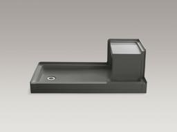 Kohler Tresham 60'' x 32'' alcove shower base, left drain - White - image 4