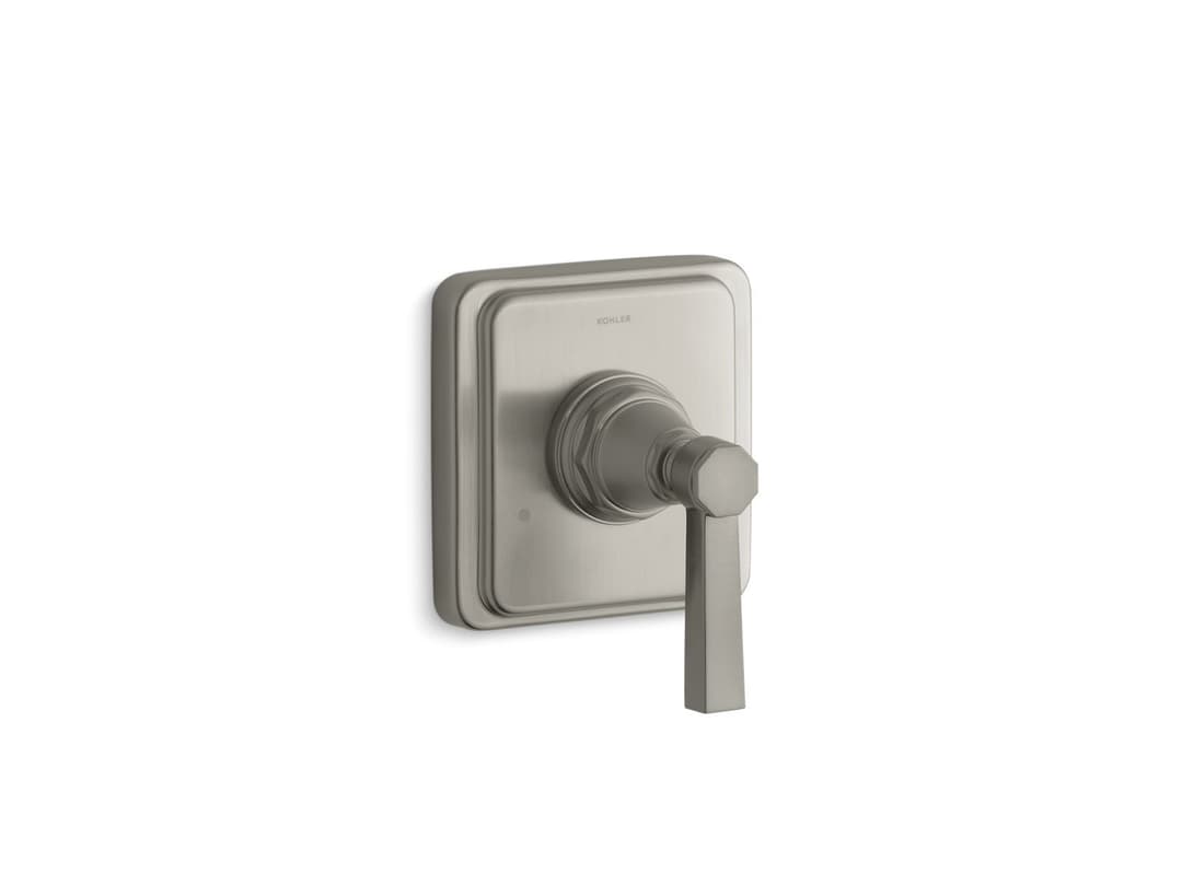 Kohler Pinstripe Pure MasterShower transfer valve trim lever handle - Vibrant Brushed Nickel by Kohler