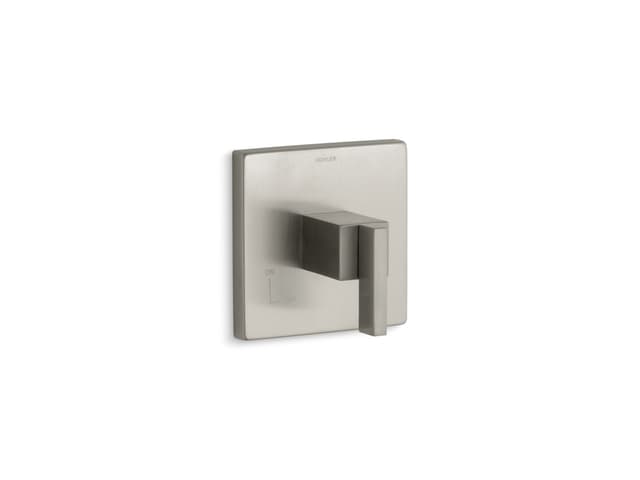 Kohler Loure MasterShower volume control valve trim - Vibrant Brushed Nickel