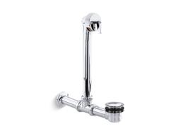Kohler Iron Works Exposed bath drain for above-the-floor installation - Polished Chrome - image 1