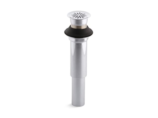 Kohler Decorative grid drain without overflow - Polished Chrome