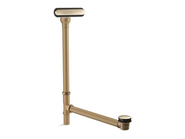 Kohler | Clearflo | Bathtub Drain - Vibrant French Gold