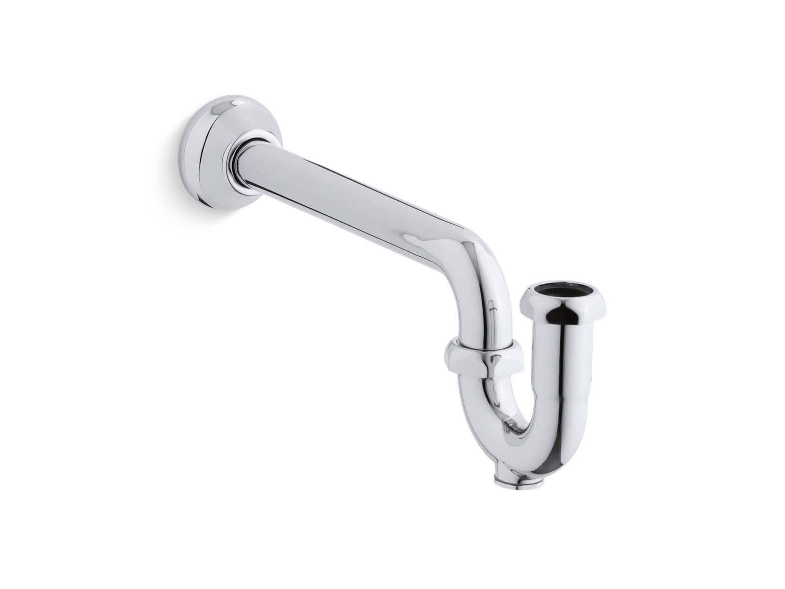 Kohler Adjustable P-trap with long tubing outlet, 1-1/4'' x 1-1/4'' - Polished Chrome by Kohler