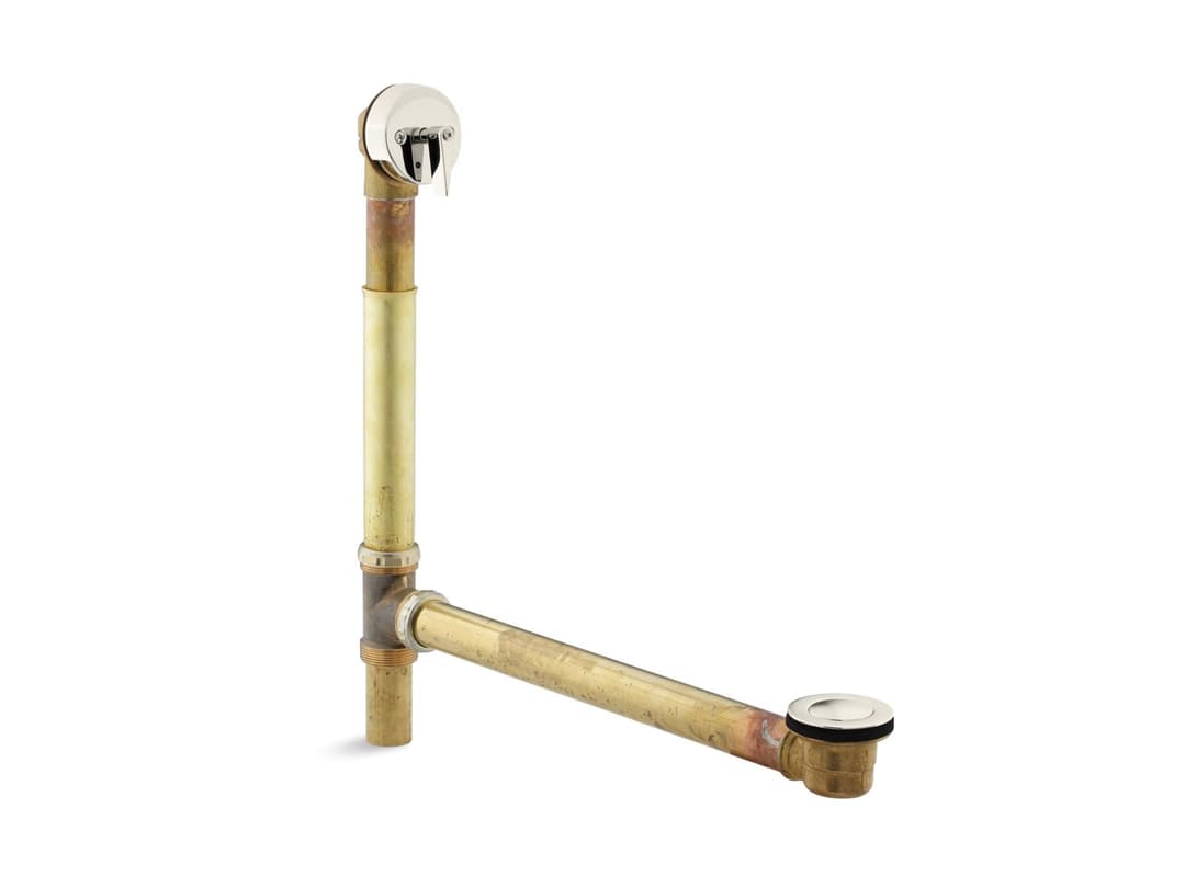 Kohler sok Pop-up bath drain - Vibrant Polished Nickel by Kohler