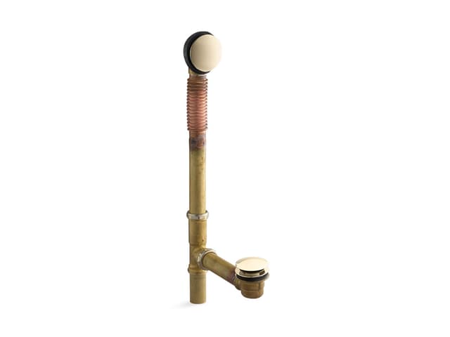 Kohler | Clearflo | Bathtub Drain - Vibrant French Gold