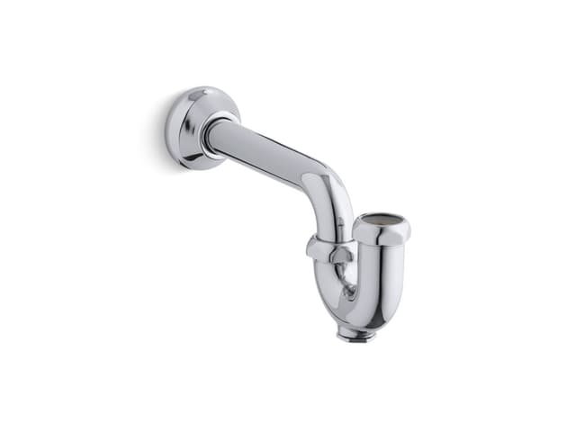 Kohler Adjustable P-trap with tubing outlet, 1-1/4'' x 1-1/4'' - Polished Chrome