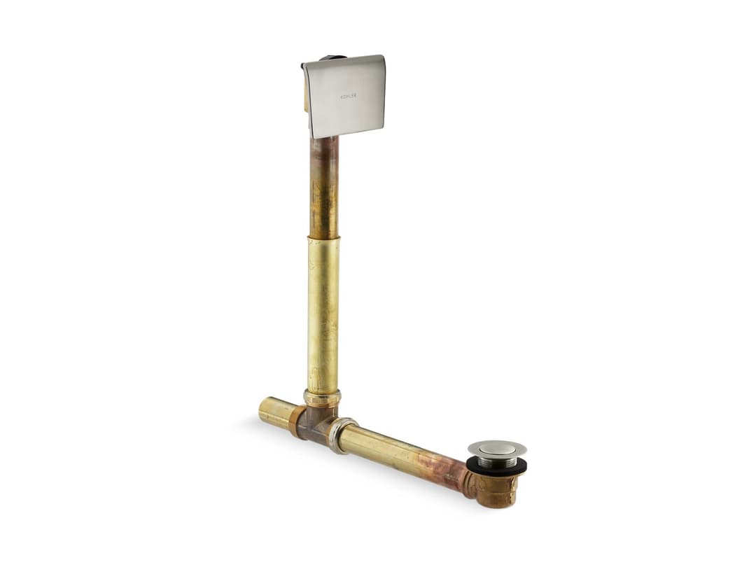 Kohler Tea-for-Two 1-1/2'' adjustable pop-up drain - Vibrant Brushed Nickel by Kohler