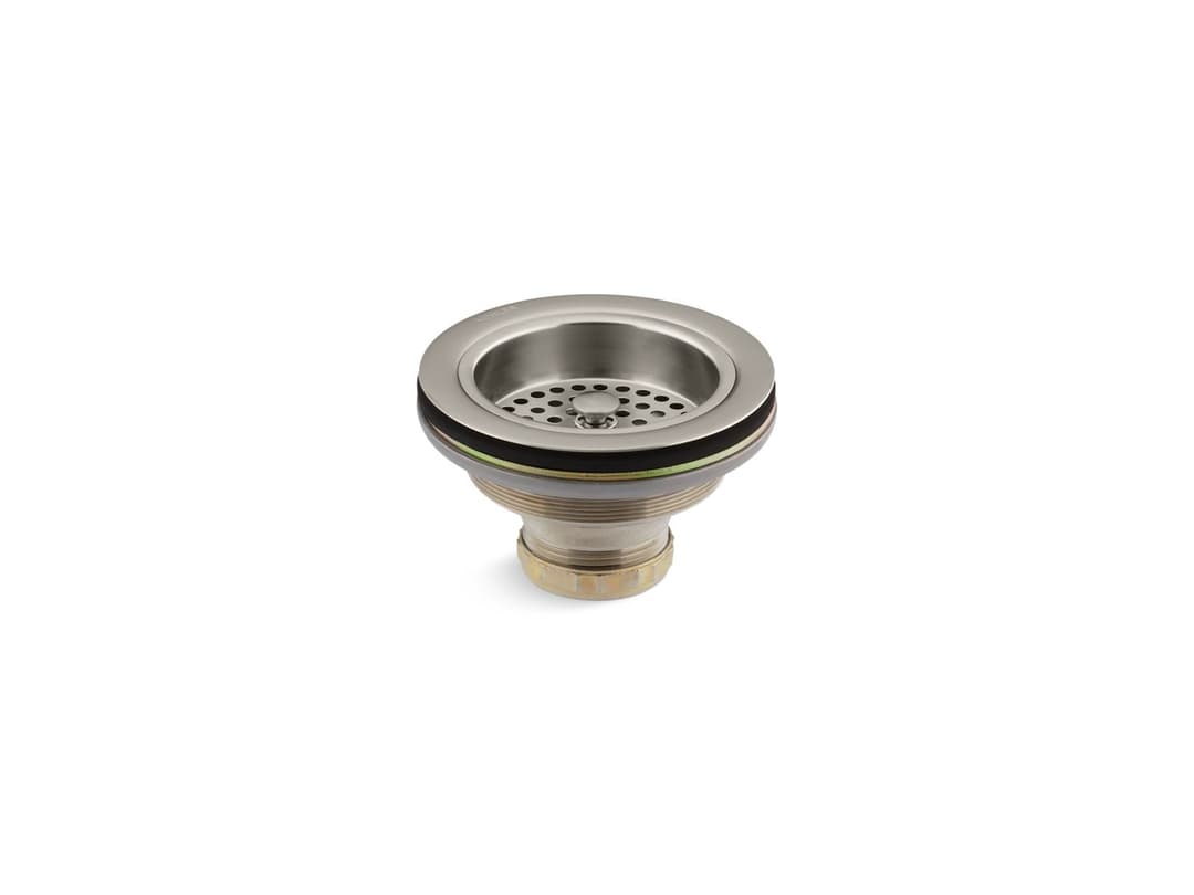 Kohler | Duostrainer | Kitchen Sink Basket Strainer - Vibrant Brushed Nickel by Kohler
