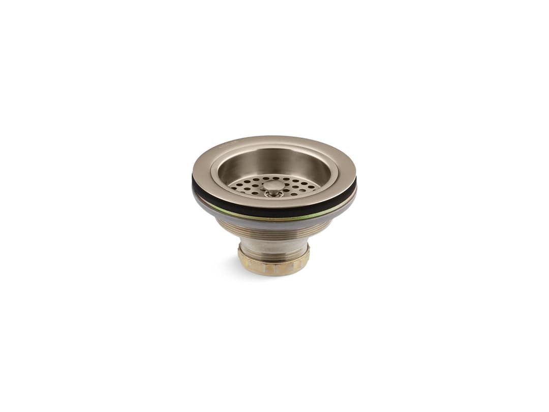 Kohler | Duostrainer | Kitchen Sink Basket Strainer - Vibrant Brushed Bronze by Kohler