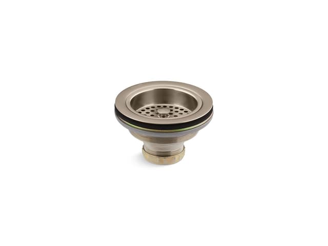 Kohler | Duostrainer | Kitchen Sink Basket Strainer - Vibrant Brushed Bronze