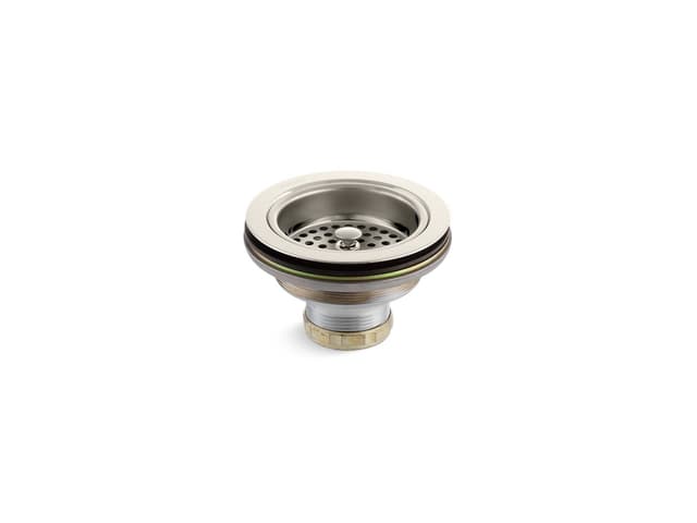 Kohler | Duostrainer | Kitchen Sink Basket Strainer - Vibrant Polished Nickel