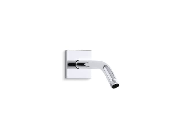 Kohler Loure 7-1/2'' shower arm and flange - Polished Chrome