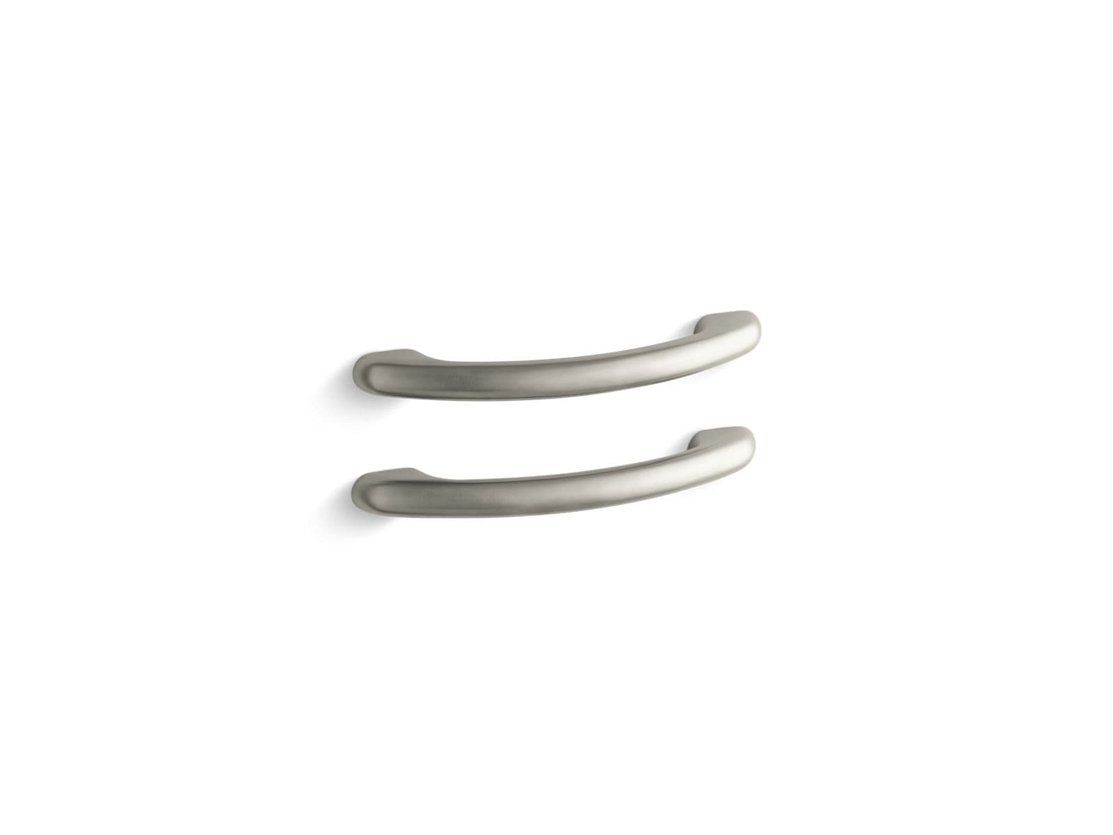 Kohler Grab bars for whirlpool baths with Spa/Massage package - Vibrant Brushed Nickel by Kohler