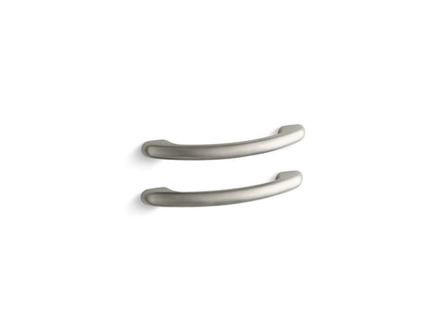 Kohler Grab bars for whirlpool baths with Spa/Massage package - Vibrant Brushed Nickel