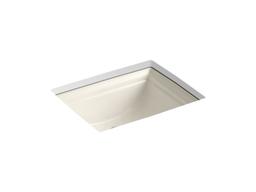 Kohler Memoirs 20'' rectangular undermount bathroom sink - White - image 4