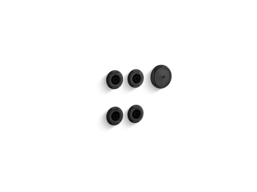 Kohler Flexjet Whirlpool trim kit with four jets - Brushed Black by Kohler