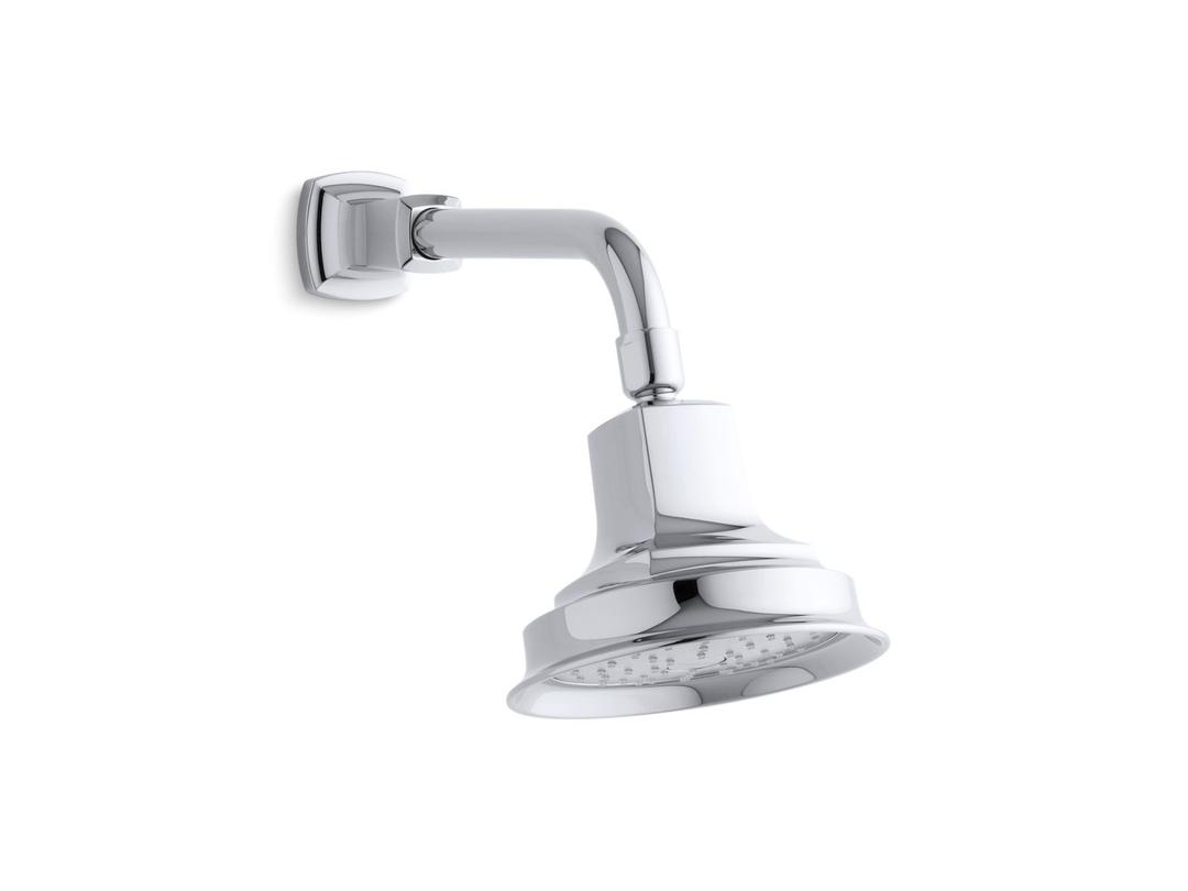 Kohler Margaux 1.75 gpm single-function showerhead with Katalyst(R) air-induction technology - Vibrant Brushed Bronze by Kohler